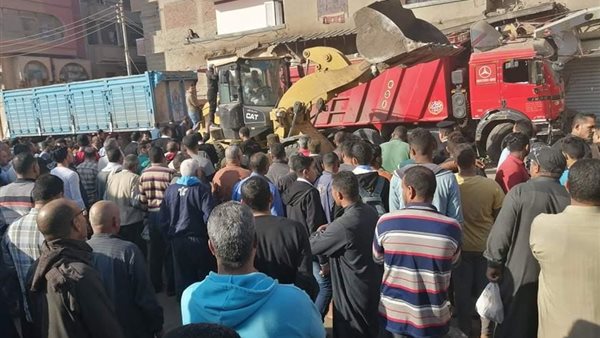 جانب من الحادث 