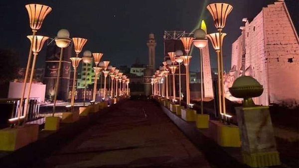 افتتاح طريق الكباش