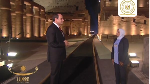 صورة من لقاء المرممة