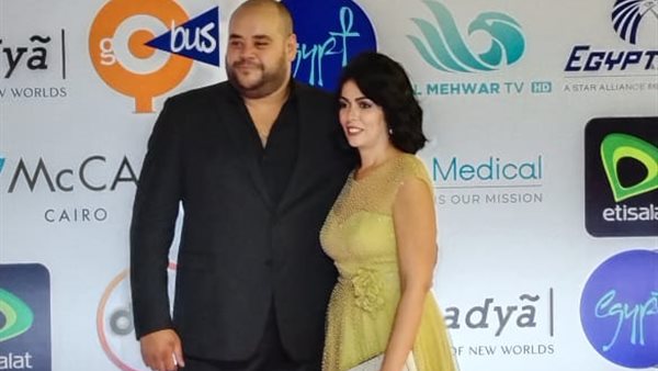 محمد ممدوح وزوجته