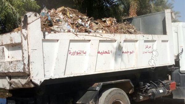 جانب من عمليات ازالة