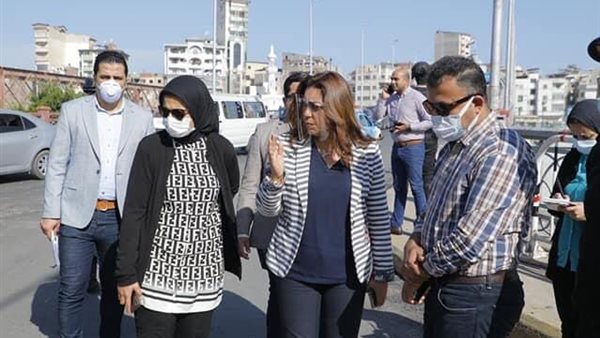 محافظ دمياط خلال