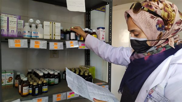 صورة من القافلة الطبية