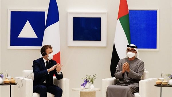 محمد بن زايد وماكرون