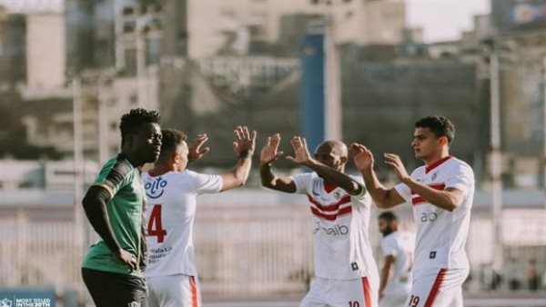 جانب من المباراة