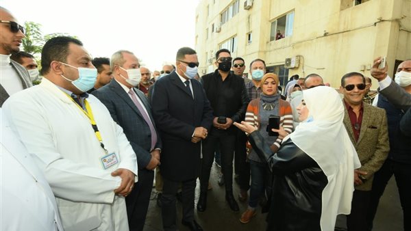 محافظ الدقهلية خلال