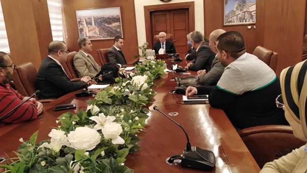 محافظ بورسعيد خلال