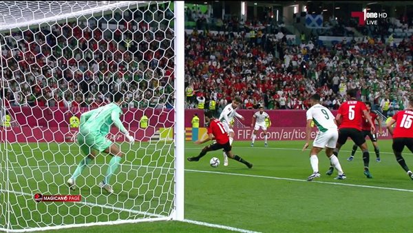 جانب من المباراة