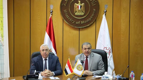 وزيرا القوى العاملة