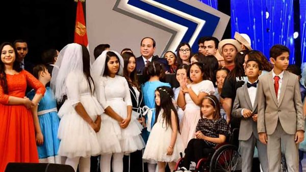الرئيس السيسي وذوي