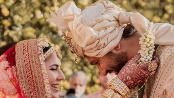 كاترينا وزوجها 