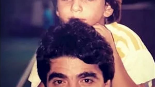 محمود الجندى وابنه