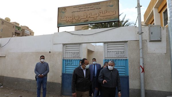 صورة من جولة المحافظ