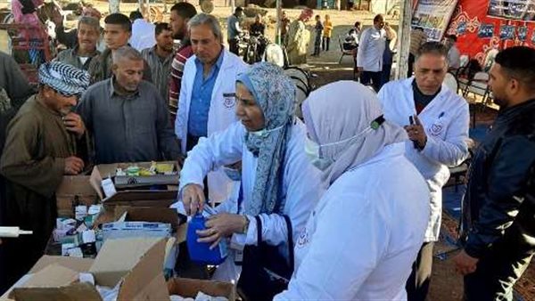 صورة من القافلة البيطرية