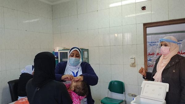 جانب من تطعيم شلل