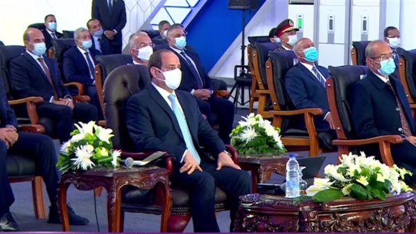 الرئيس من حفل الافتتاح