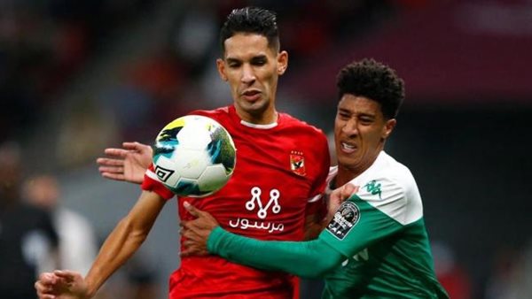 بدر بانون في مباراة