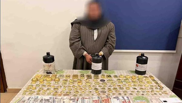 صورة المتهم والمضبوطات