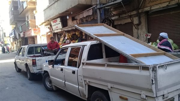 إزالة اشغالات الباعة