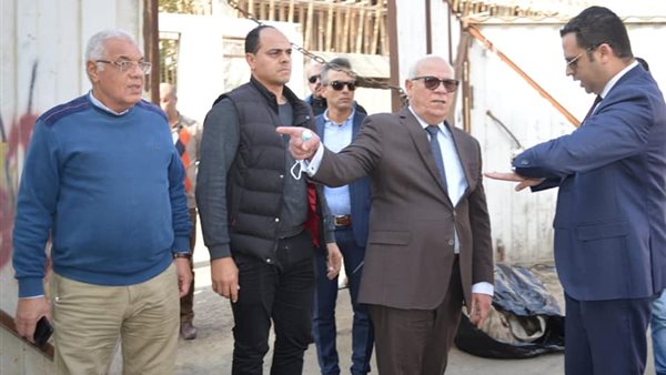 محافظ بورسعيد خلال