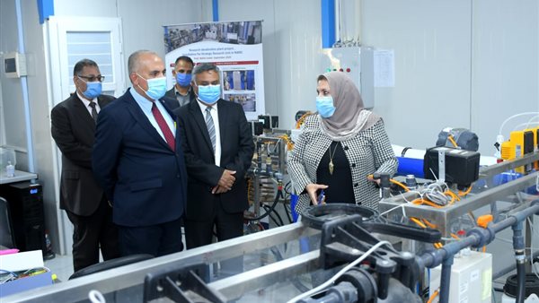 وزير الري في زيارة