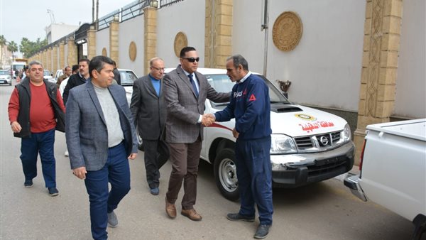 محافظ الدقهلية خلال