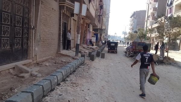 أعمال تمهيد الشوارع