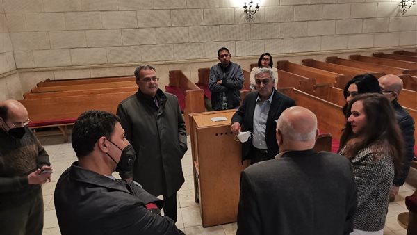 رئيس الإنجيلية يتفقد