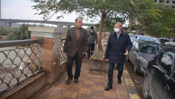 محافظ القليوبية خلال