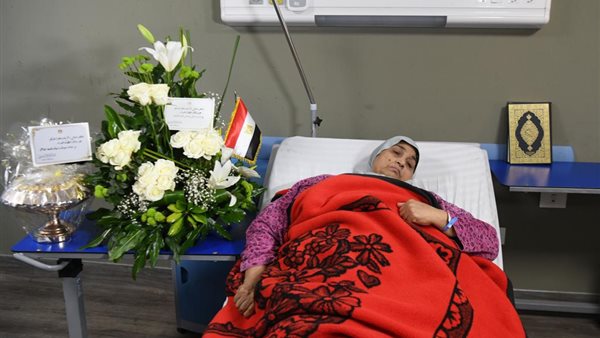 سيدة حلوان في المستشفى