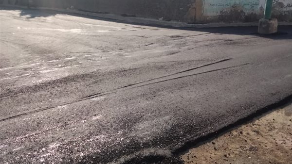 جانب من اعمال الرصف