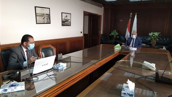 اجتماع وزير الرى