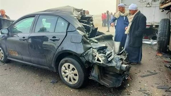 حادث طريق بورسعيد