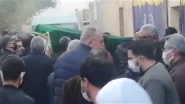 جنازة والد هشام عباس