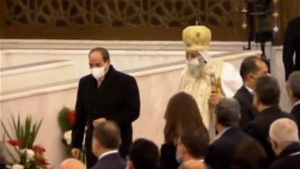 زيارة الرئيس للكاتدرائية