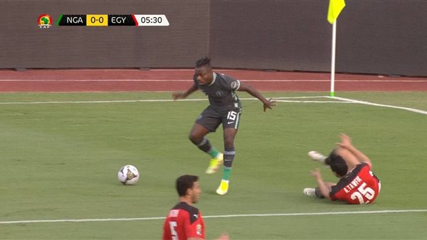 جانب من المباراة