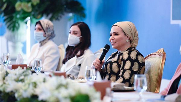 السيدة انتصار السيسي،