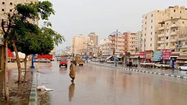أمطار غزيرة على مرسى