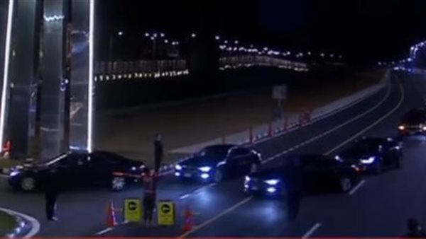 صورة من وصول الرئيس