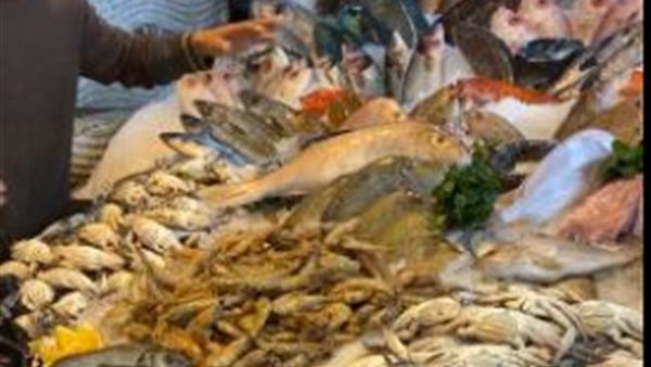 صورة من سوق السمك