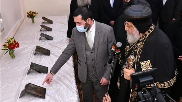 البابا تواضروس خلال