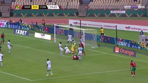 جانب من المباراة