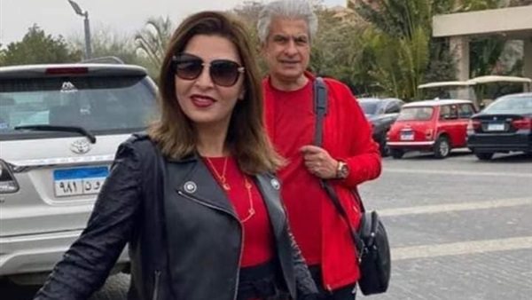 وائل الابراشى وزوجته