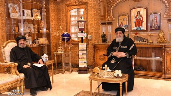 البابا تواضروس يستقبل