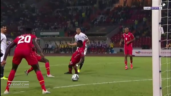 جانب من المباراة