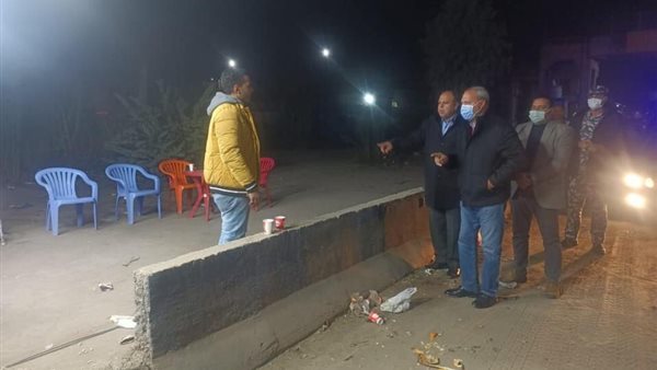 محافظ القليوبية خلال