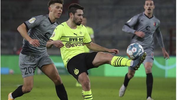 جانب من المباراة