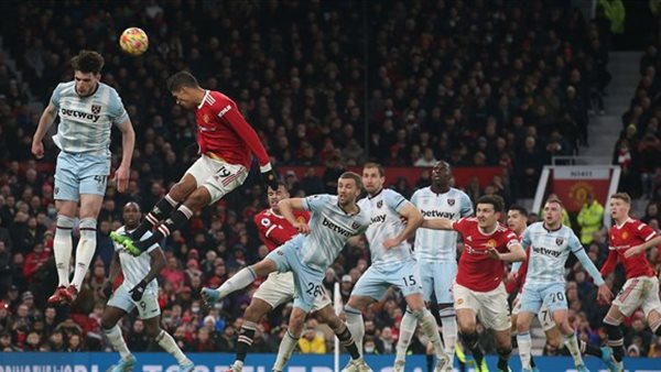 جانب من المباراة