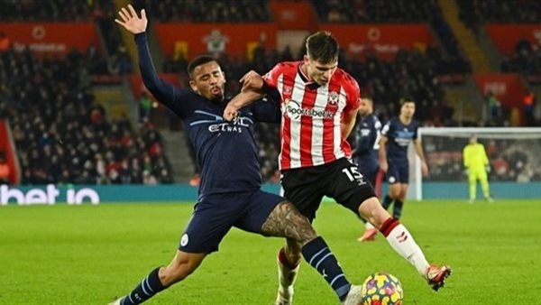 جانب من المباراة