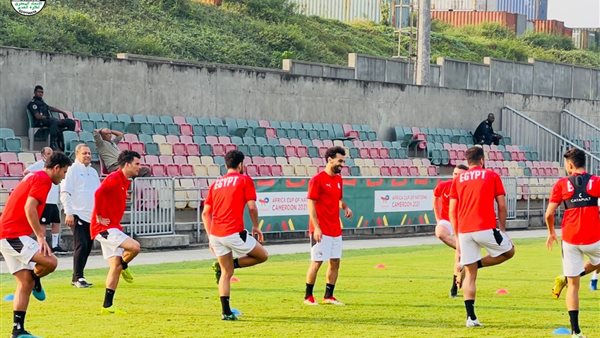 محمد صلاح في تدريبات